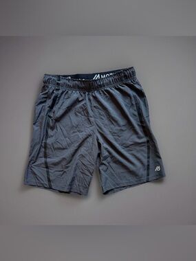 Eddie Bauer Men’s Small Gray FreeDry Motion Athletic Gym Training Shorts